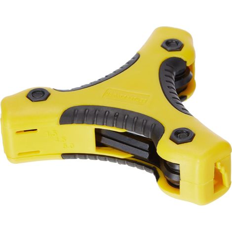 Stanley 9 Piece Folding Hex Allen Key Set Metric Triangle 0-95-935 STA095935 (1/3)