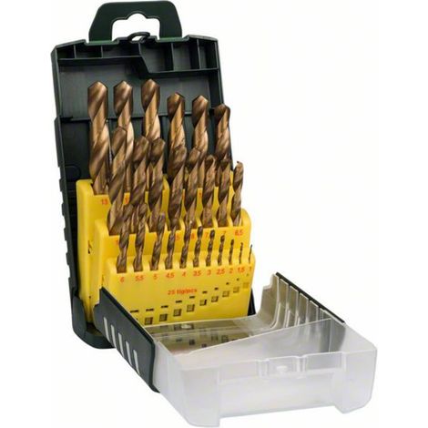 Bosch 2607017154 - Set de trapani (dimensione: 25-Piece, confezione de 25)