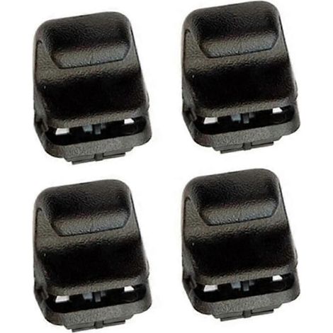 4 clips de fixation pour rideaux pare-soleil de voiture 83917S8000CA pour portes arrière intérieures (modèles 2020-2022). (1/4)