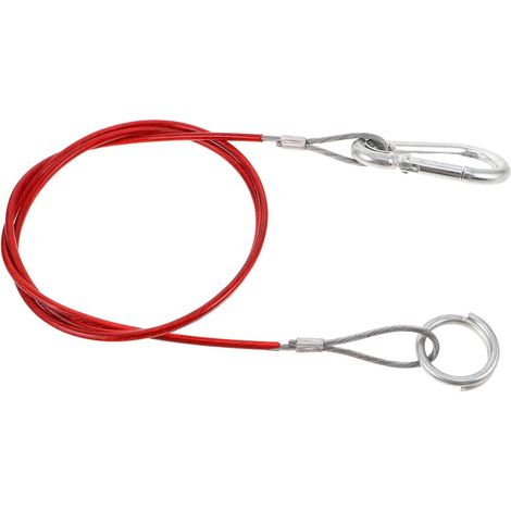 Câble de Frein de Sécurité pour Remorque de Caravane et RV, Acier PVC (1/5)
