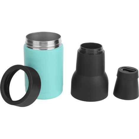 Glacière à Bouteille Acier Inoxydable Double Paroi Vide Isolant Thermique avec Décapsuleur Intégré Fond Antidérapant Vert (1/4)