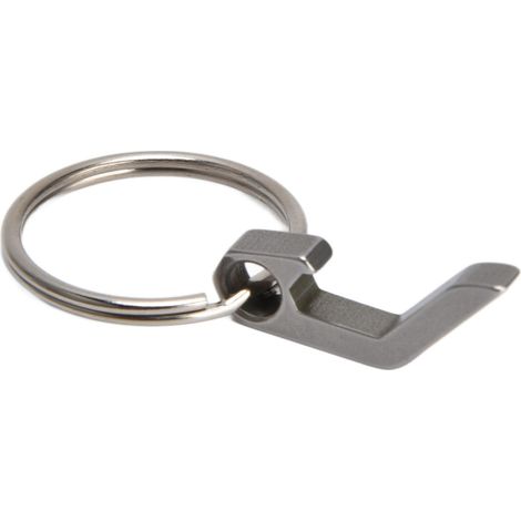 Ouvre-bouteille de bière miniature pour clés - Accessoire camping compact pour vin et bière (1/5)