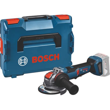 Smerigliatrice angolare a batteria Bosch GWS 18V-11 PS 18 V 125 mm + L-Boxx ( 06019N4301 ) - senza batteria, senza caricabatteria