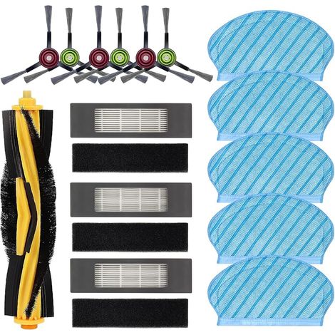 Ensemble de balai à franges pour Ecovacs Deebot Ozmo 920 950 (1/5)