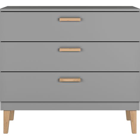 Cassettiera a 3 cassetti Kocot Kids Kubi Grigio