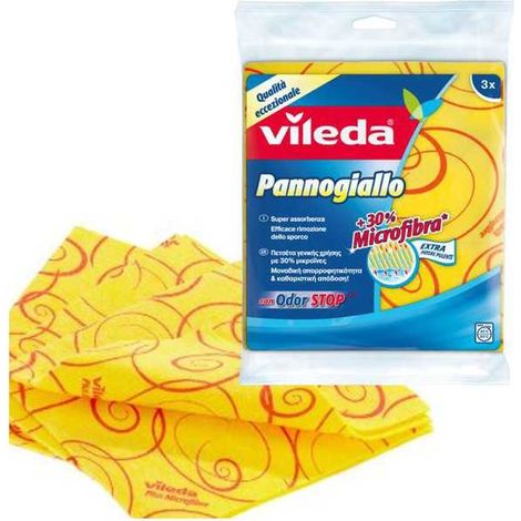 Paño Milleusi Pannogiallo pz.3 cm 40X36 Vileda