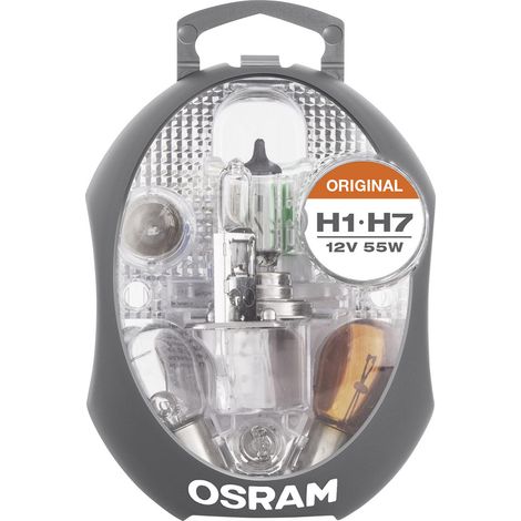 Osram CLK H1 H7 Ersatzlampenset 12V P21W PY21W P21/5W W5W R5W - Auto Lampe Premium E-geprüft - Versand DE (1/3)