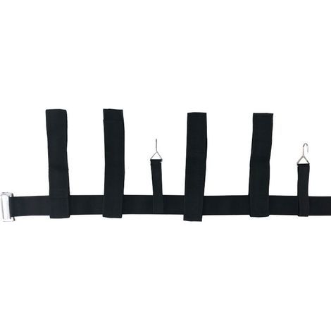 Sangle de levage réglable pour déplacer facilement les objets lourds du jardin, comme les jardinières et les pierres. (1/5)