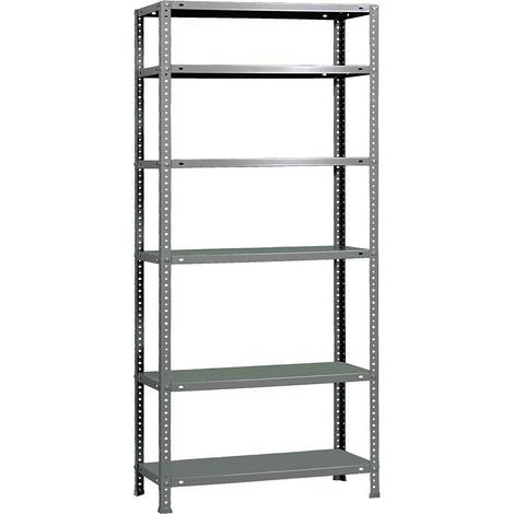 Simonrack Robuste Regale grau 6 Ebenen 75 kg Tragfähigkeit (1/3)