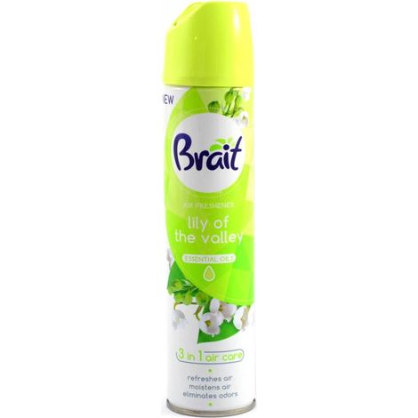 Brait 3-in-1 Lufterfrischerspray Maiglöckchen 300 ml