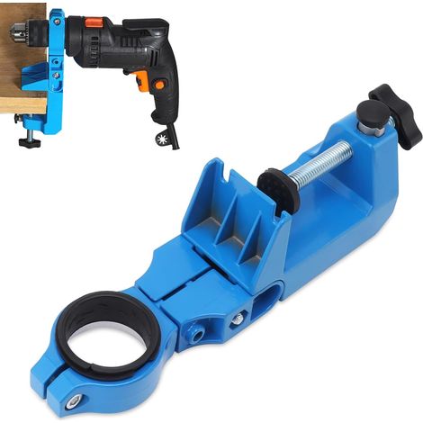 Support de Perceuse D'établi Réglable à 360 Degrés, Support de Fixation Manuel, Support de Table pour Atelier et Garage support perceuse (1/5)