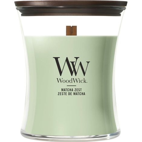 Candela Matcha Zest 275g Verde WoodWick