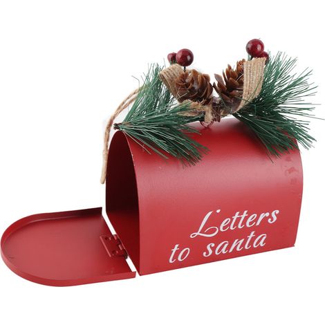 Buzón colgante para árbol de Navidad, decoración navideña (1/5)