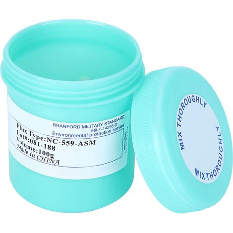 Pâte à flux NoClean pour la réparation de téléphones, soudure, crème à l'étain 559 NC559ASM 28 µm