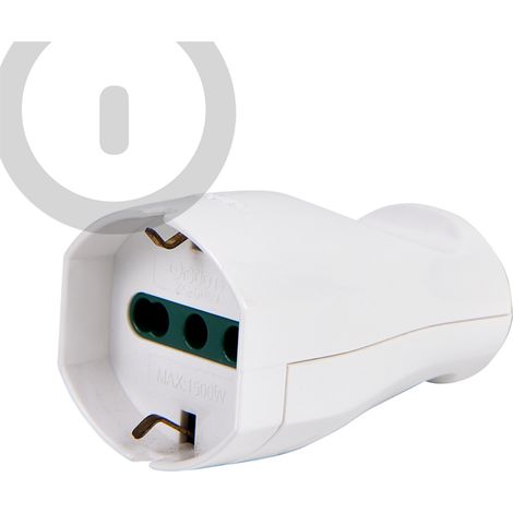 Presa Volante bipasso P40 a 10/16A per connessione Elettrica WISDOM (1/2)