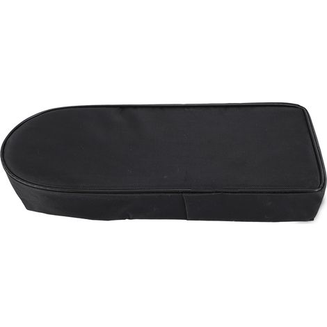 Coussin de siège de douche pour fauteuil roulant, tissu Oxford noir doux et confortable, élastique et respirant, amovible, pour fauteuil de toilette pour personnes âgées (1/5)