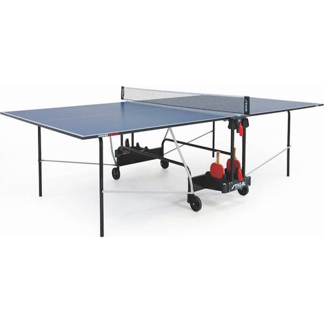 Tavolo da Pin Pong con Piano Blu per Interno Stiga Winner Indoor (1/4)