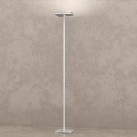Piantana led top light style 1167t gx53 led lampada terra moderna, finitura metallo sabbia (1/5)