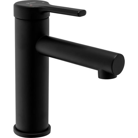 Basin faucet REA Pixel Black Low (1/5)