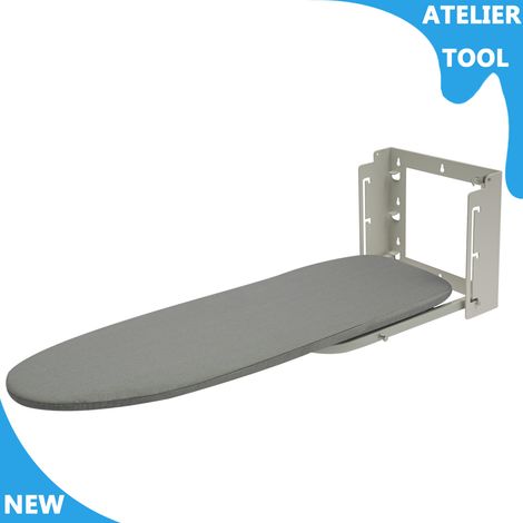 ATELIER Planche à repasser Planche à repasser pliable Accueil Planche à repasser pliable montée au mur pour repasser les vêtements quotidiens (1/5)