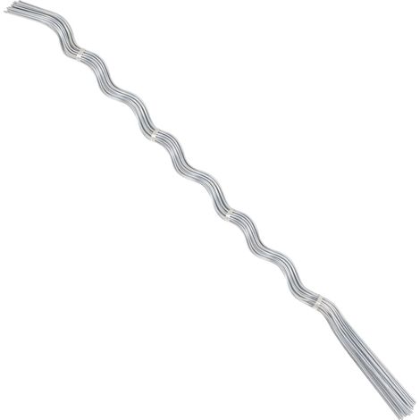 Soporte para planta espiral 20 unidades 170cm acero galvanizado vidaXL (1/6)