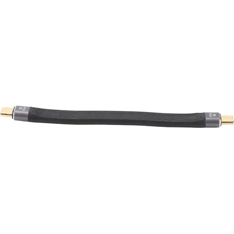 Câble de données USB-C mâle vers USB-C mâle, charge rapide PD 100 W, ligne de transmission de données (1/5)
