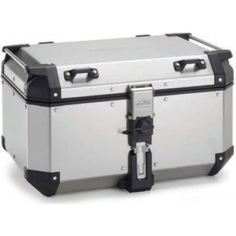 KAPPA 2025/05 CASSA CENTRALE 58L MONOKEY KVG580A K'VOYAGER ALLUMINIO COLORE ARGENTO