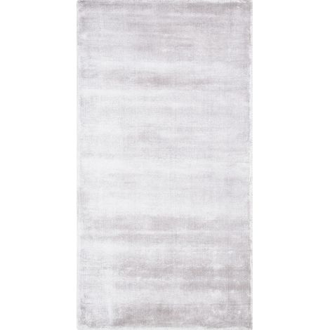Teppich GESI II Hellgrau 80 x 150 cm Viskose