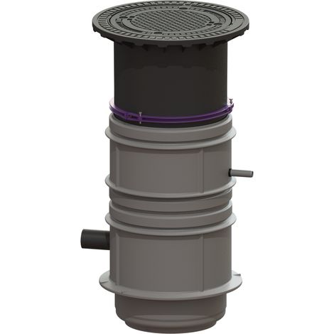 -Pumpstation Aquapump Medium Mono, GTF 1200, 1300-1750 mm, Klasse D