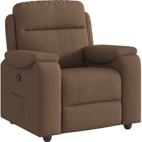 Maison Exclusive - Relaxsessel Braun Stoff
