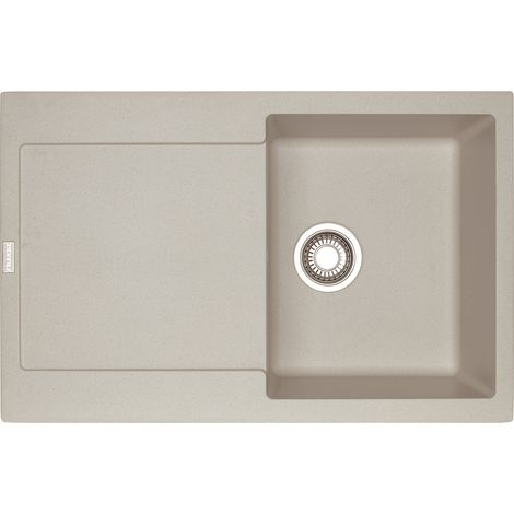 Franke MRG 611-78. Tipo di lavello: Lavello montato su piano, Forma del lavandino: Rettangolare, Colore del prodotto: Sabbia. Larghezza: 500 mm, Profondità: 780 mm, La... - MRG611SAHARA - 114.0066.567 (1/2)