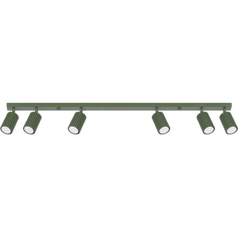 Regleta Moto verde, 6 luces (1/4)