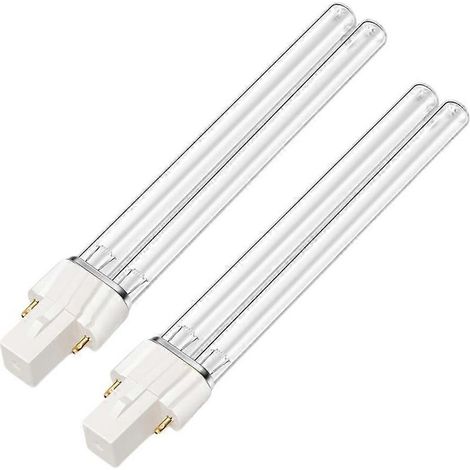 Lot de 2 ampoules UV-C de rechange 13 W pour filtre biologique pressurisé de bassin (1580 GPH/1840 GPH/2630 GPH), système de filtration pour bassin (1/5)