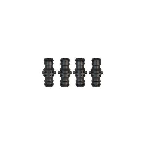 4-teiliger 1/2"-Gartenschlauchverbinder – Verbindungsstück für eine sichere Schlauchverbindung, Kupplung, zum Verbinden zweier Schläuche zur Verlängerung (1/5)