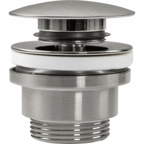 Universal Basin Click-Clack Plug REA Brush Nickel