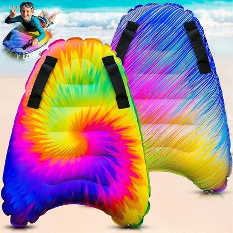 Bodyboard Gonflable pour Enfants et Adultes, Planche de Surf de Plage avec Poignées, Planche de Natation Portable, Aide à la Natation pour Piscine, Natation, Été et Sports Nautiques. (1/5)
