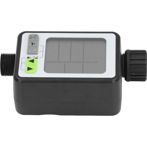 Digitale Bewässerungsuhr mit Schlauchsteuerung, 8,1 cm (3,2 Zoll) Display, Regensensor, 3 intelligente Modi, System für Pflanzen, Garten, Rasen und Außenbereich