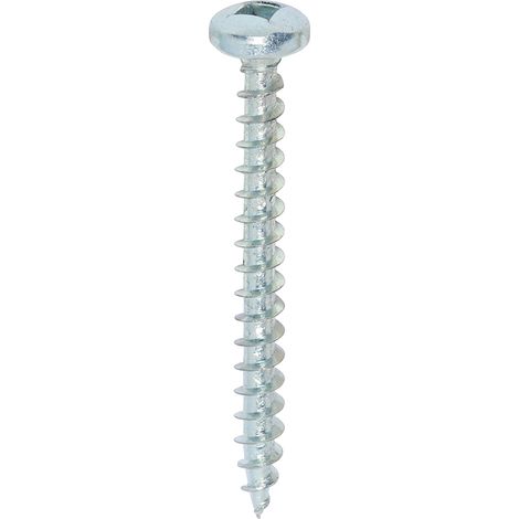 TIMCO Solo Pan Head Silver Woodscrews - 4.0 x 40