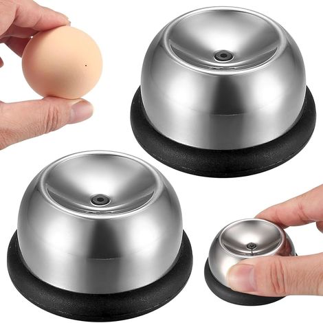 2x Eierstecher aus Edelstahl mit Antirutsch-Basis – Präziser Eierlocher für Weiche & Harte Eier (1/5)