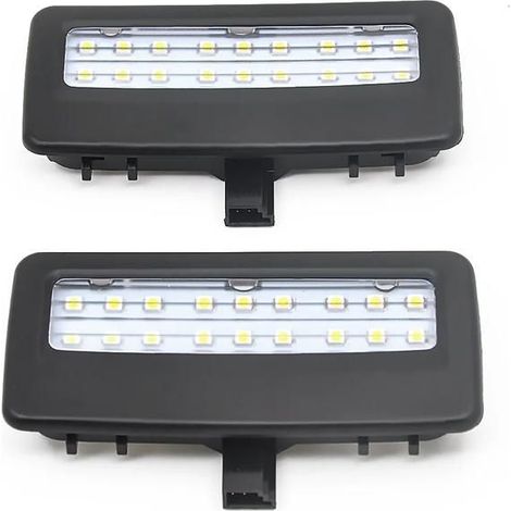 2X Ampoule LED, rétroviseur intérieur, 18 LED, blanc, compatible BMW F10 F11 F07 F01 (1/5)