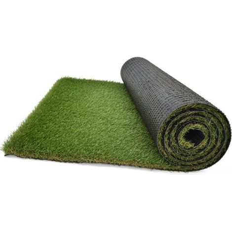 Innov Green Rouleau gazon Velour 40 mm en 2m de large. Longueur - 1m, Pelouse artificielle, Faux gazon