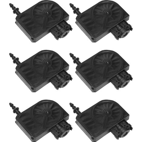 Kit d'accessoires 6 pièces pour imprimantes 4880, 7800, 7880, 9800 et 9880 (amortisseur de têtes d'encre UV DX5 PP, interface à fiche droite) (1/5)