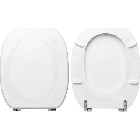 Copriwater Linea Pozzi Ginori legno rivestito in resina poliestere bianco (1/4)