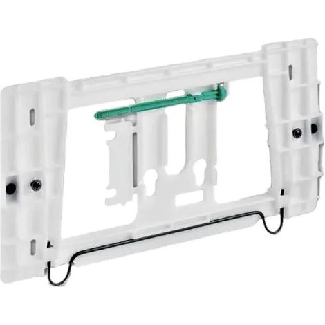 Cadre de fixation pour plaque de commande double touche – Compatible WC suspendus Geberit – Installation facile – Matériaux durables