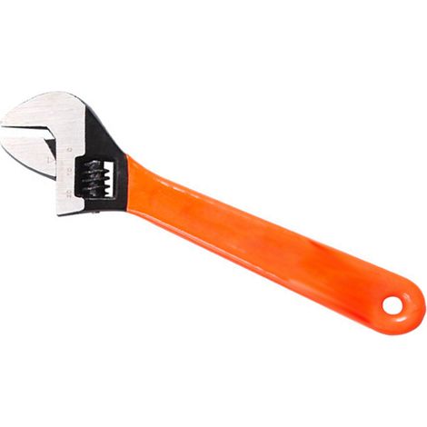 Verstellbarer 20 cm (8 Zoll) Schraubenschlüssel aus hochkohlenstoffhaltigem Stahl, hohe Härte, kratzfest und rostbeständig, für Wartungs- und Reparaturarbeiten. (1/5)