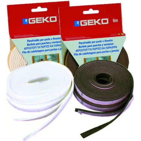 Parafreddo in pvc profilo i - Specifiche: mm 9h - rotolo da mt 6 - Colore: Marrone - 6 pz