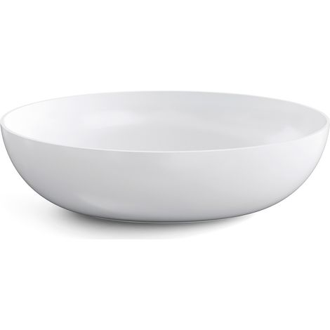 Lineabeta - Lavabo ovale da appoggio Acquaio in ceramica 49x34,5 (1/2)
