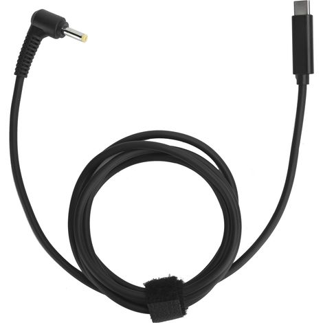Câble de charge rapide TYPE‑C mâle 3A 150cm pour alimentation PC portable (1/5)