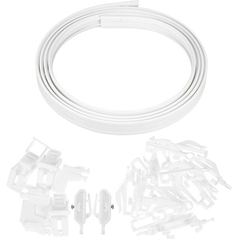 Set flexible Schienen und Messgeräte für Duschabtrennung und