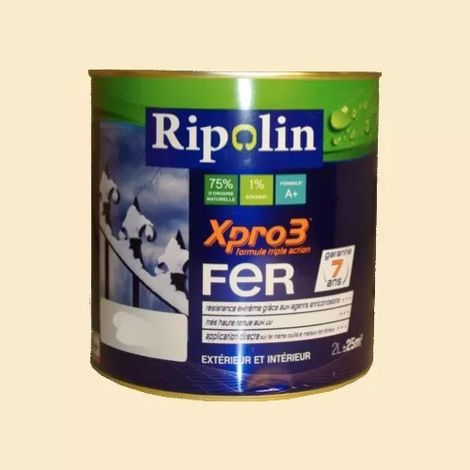 RIPOLIN Xpro3 Fer Blanc Cassé 2 L (1/2)
